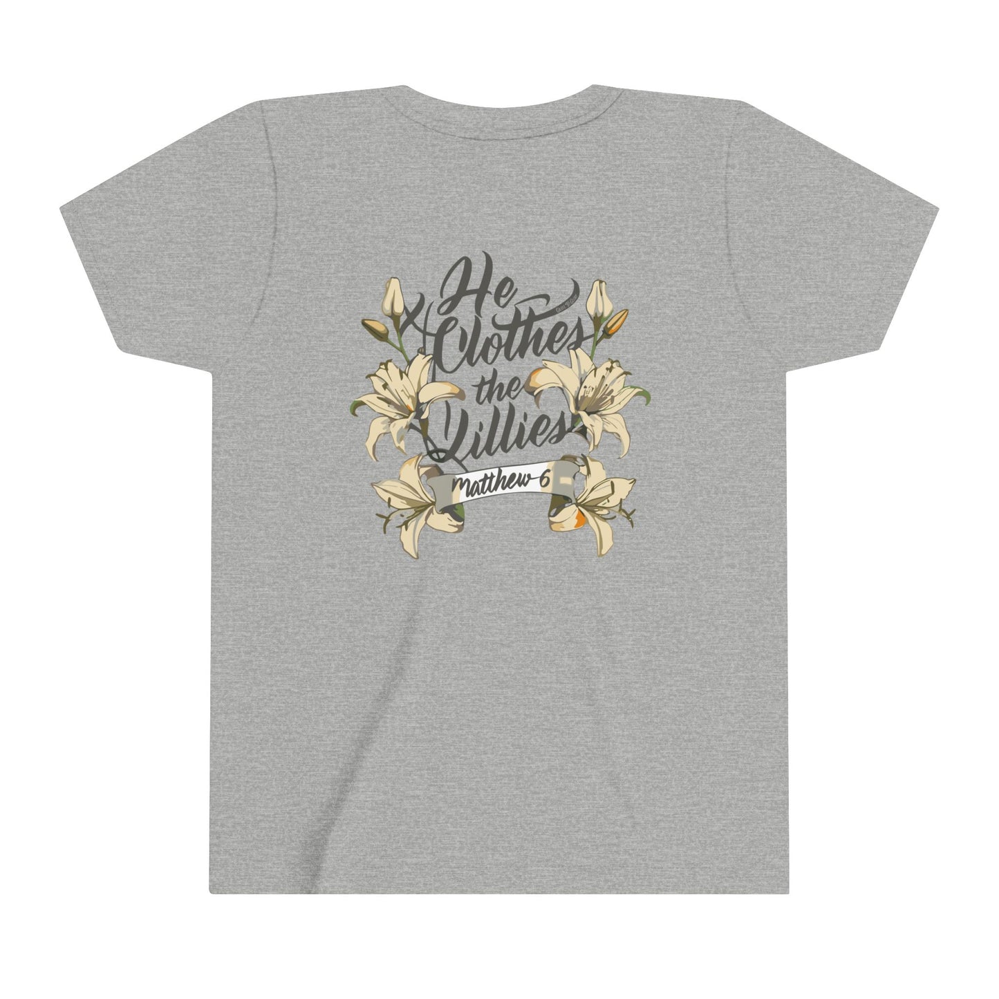 Youth He Clothes the Lillies Tee
